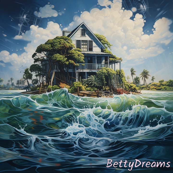 Dream of Water Surrounding the House