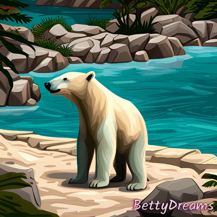 Dream of a Polar Bear in a Zoo