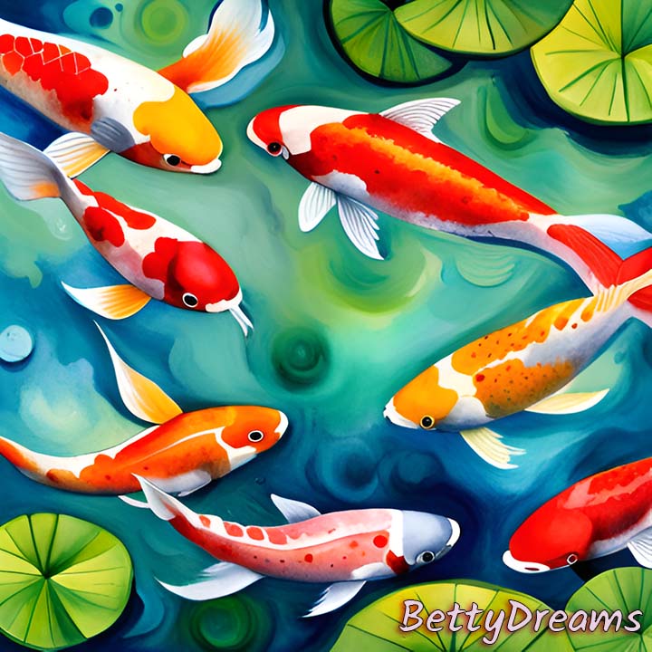Dreaming Of Koi Fish Pond