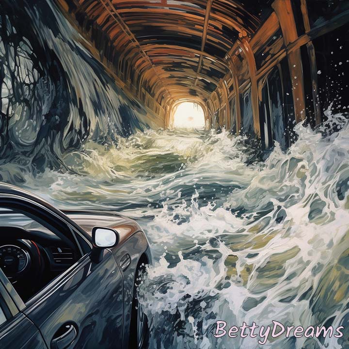 Driving Through a Flooded Bridge