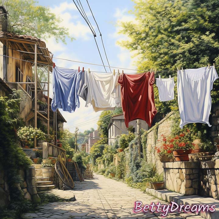 Drying Washed Clothes