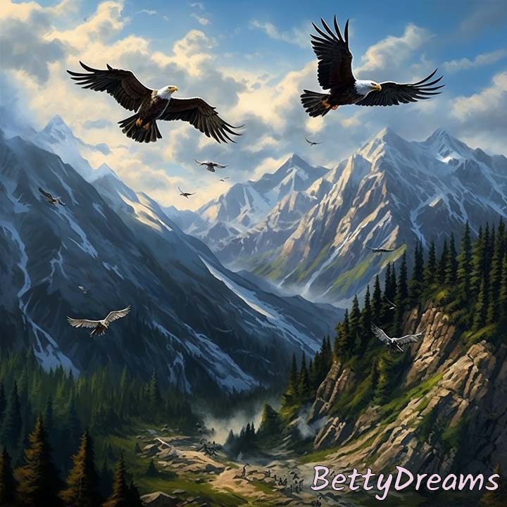 Eagles Flying