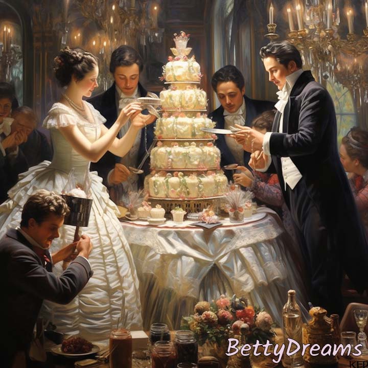Eating Wedding Cake