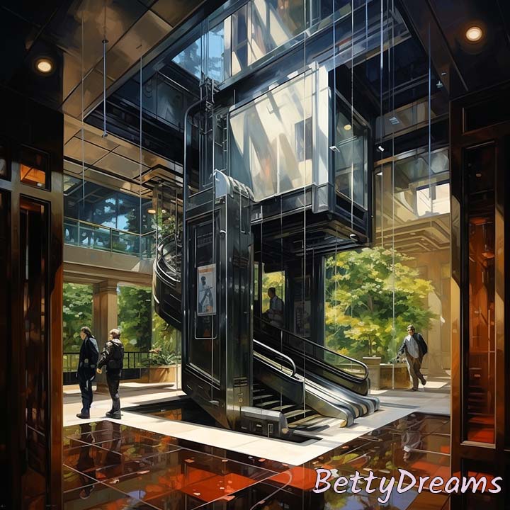 dream dictionary elevator falling