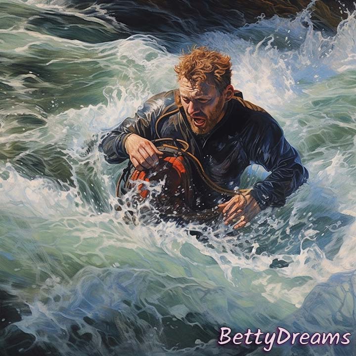 Getting Caught in a River Current While Swimming with Someone