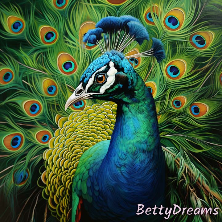 Green Peacock
