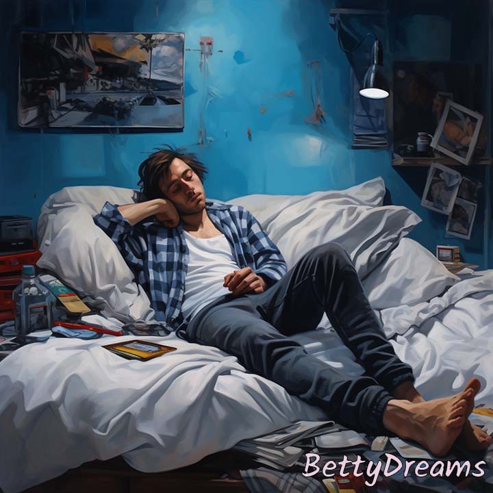 I had a dream where I was lying on my bed