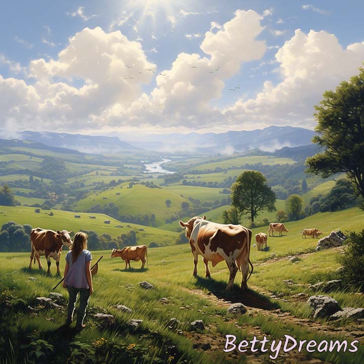 I had a dream where I was standing on a hilltop