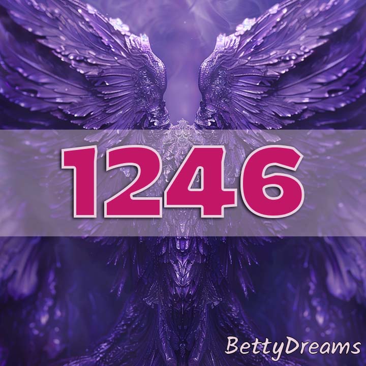 purple angel wings