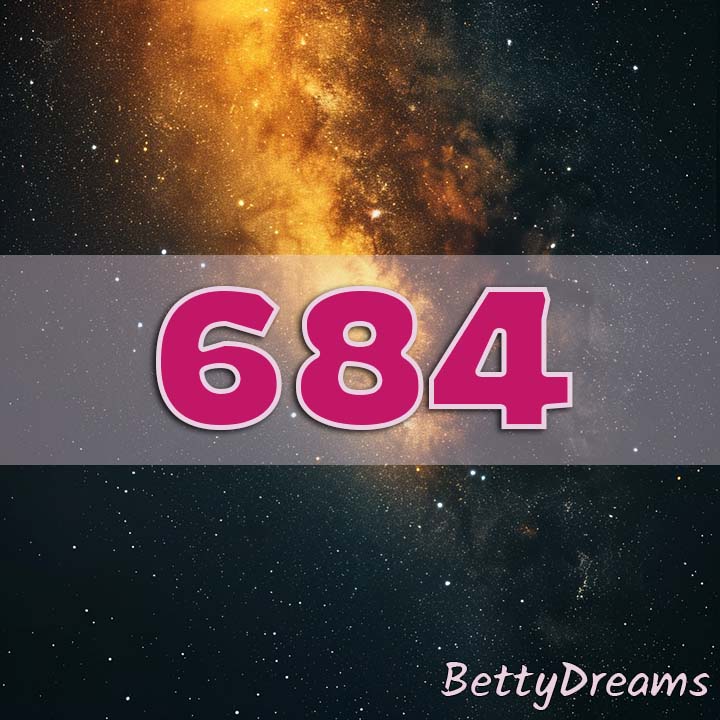 684 stars glowing