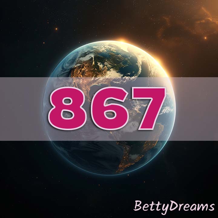 867 earth glowing