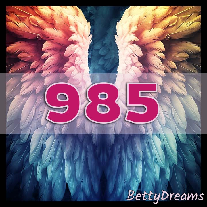 angel number 985 meaning