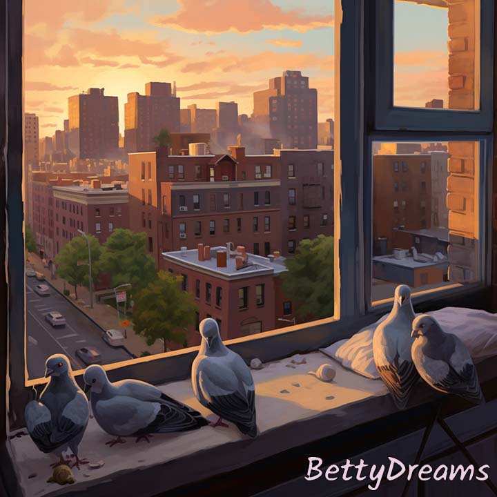 Last night I had a dream where I was looking out of my window