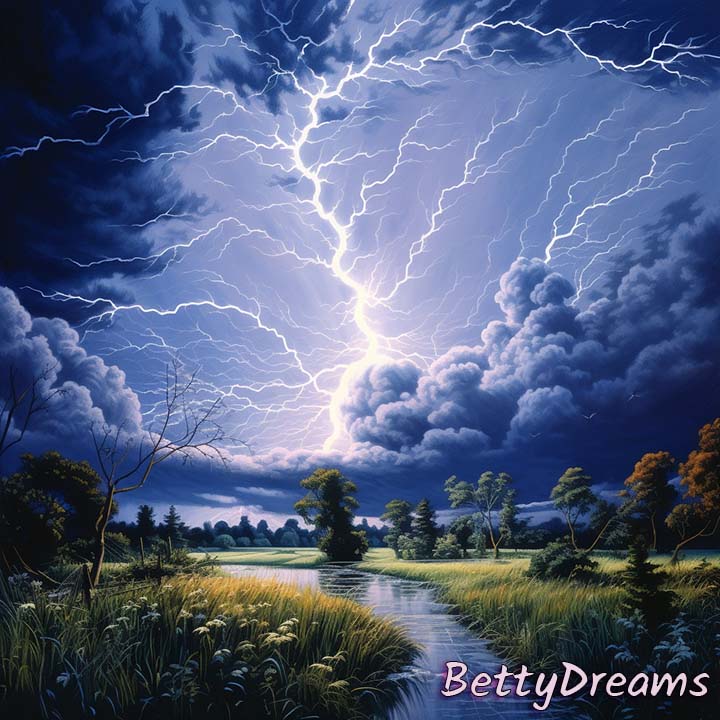 Lightning in a Clear Sky
