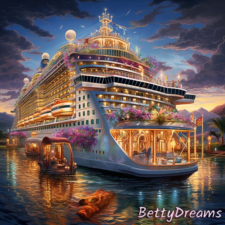 Luxurious Cruise Ship
