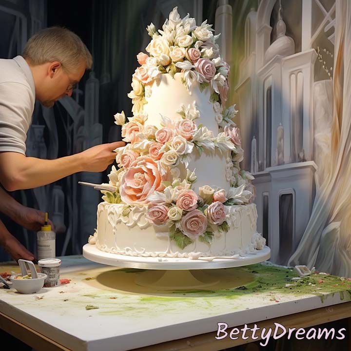 Making a Wedding Cake