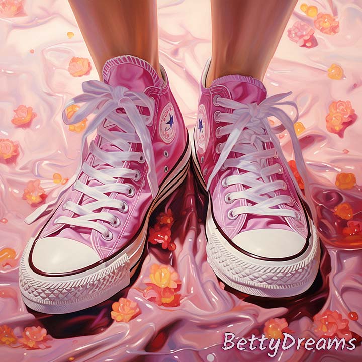 New Pink Shoes