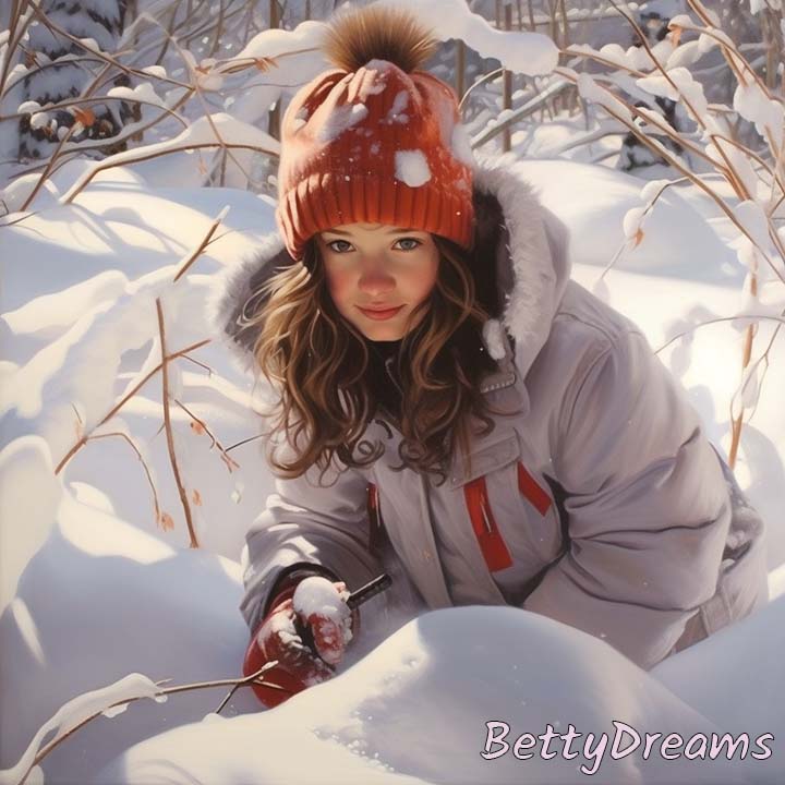 Playing in Snow