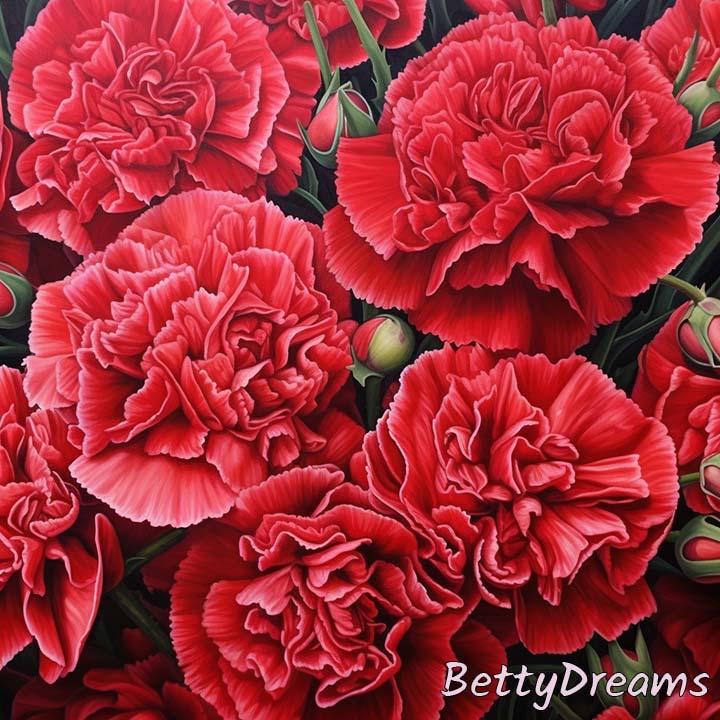 Red Carnations