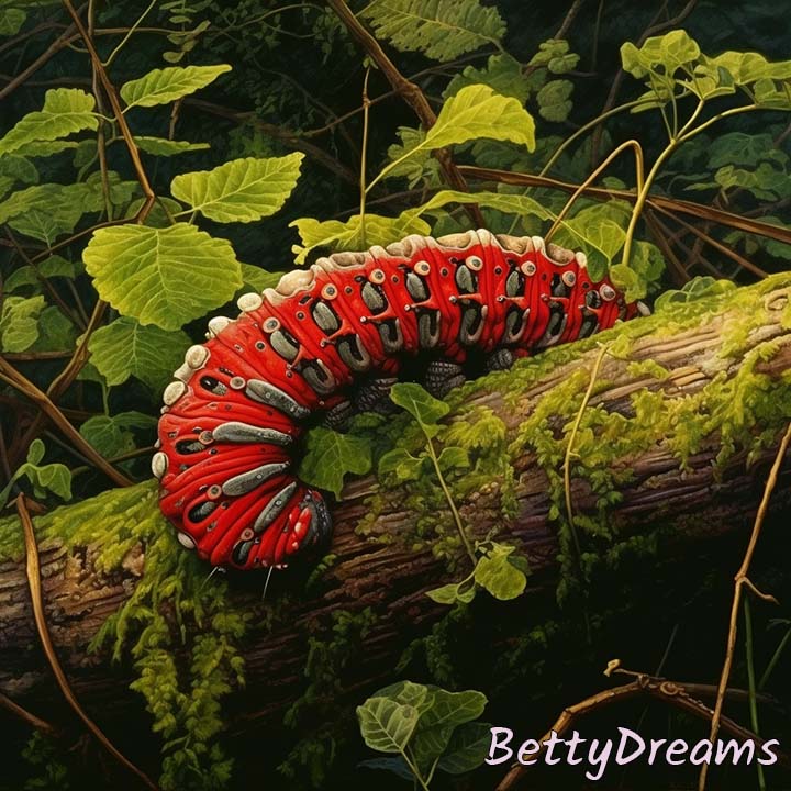 Red Caterpillar