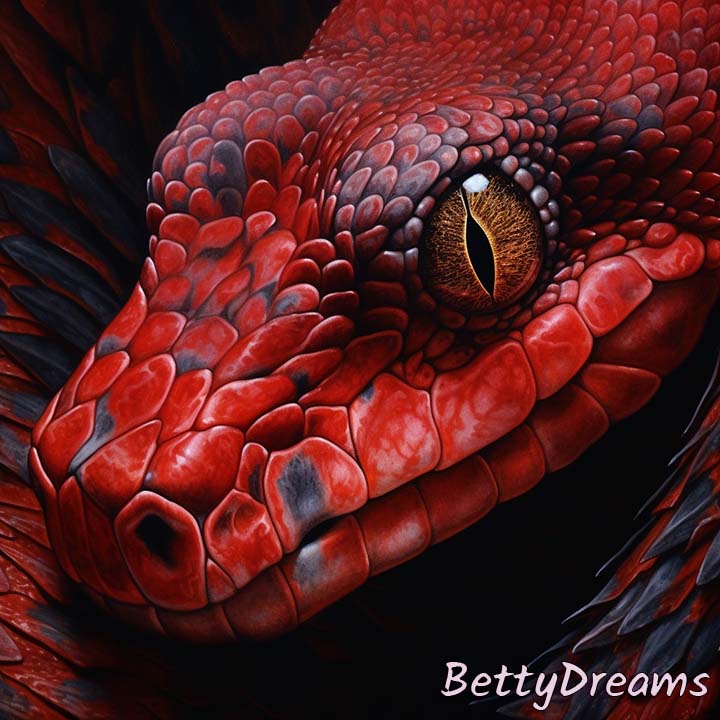 Snake Wall Art Red and Black Animal Snake Picture Print Wall Decor for  Living Room Bedroom Home Decor Ready to Hang 08x12inch20x30cm   Amazonca Home