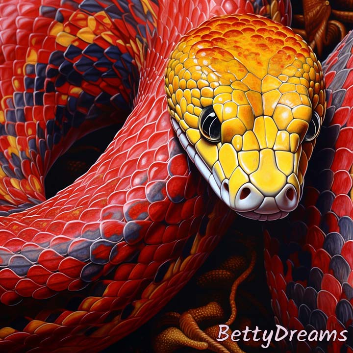 Red and Yellow Snake