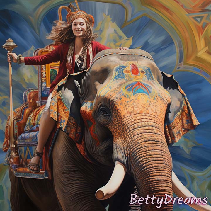 Riding an Elephant