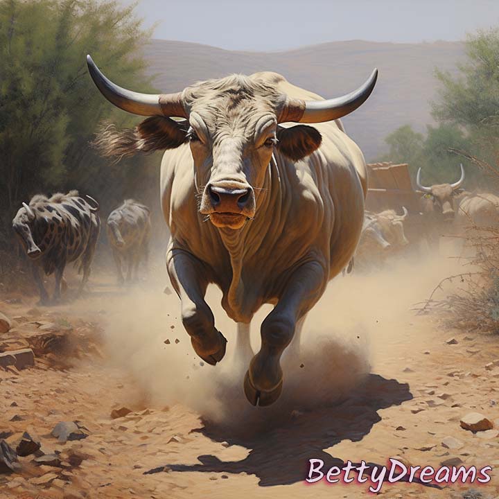 Running Away from a Bull