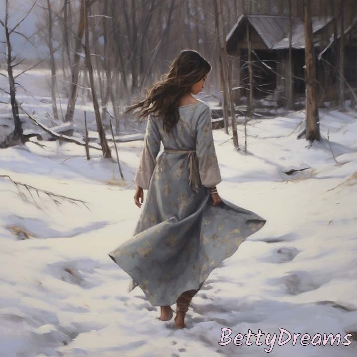 Walking Barefoot in Snow