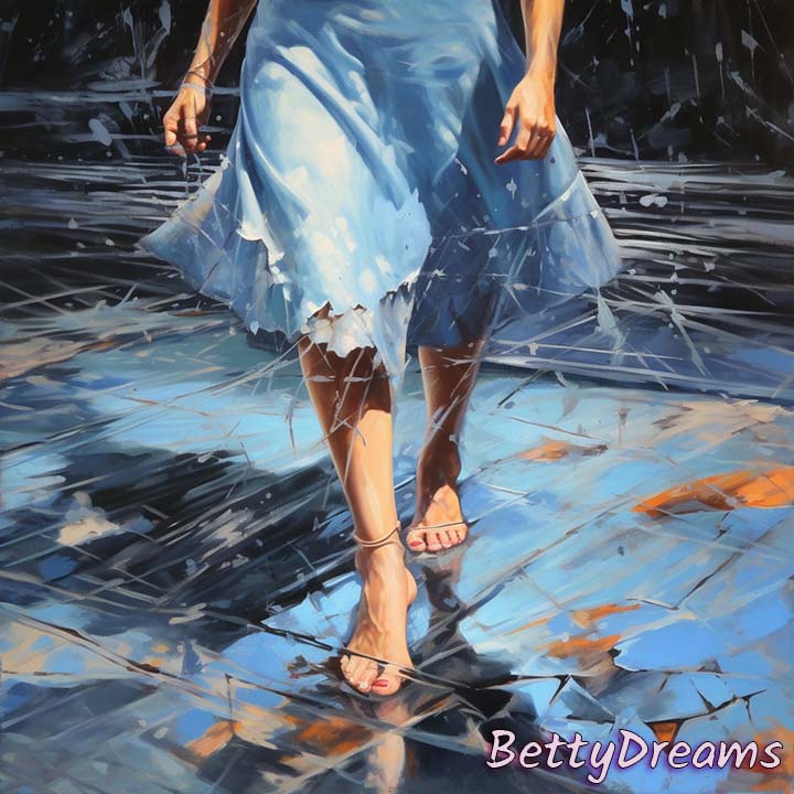 Walking Barefoot on Broken Glass