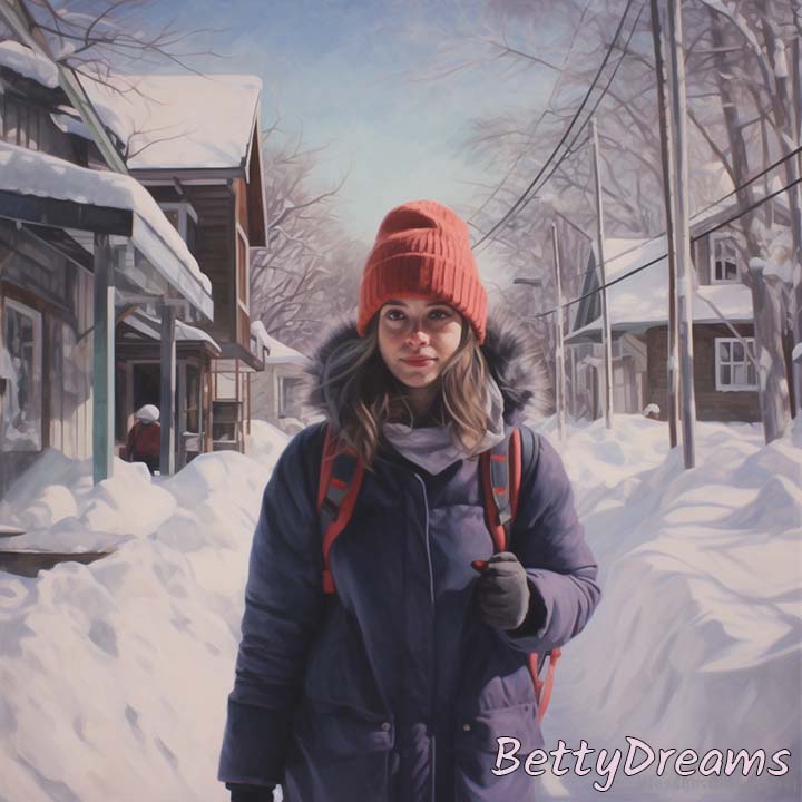 Walking in Snow and Feeling Cold