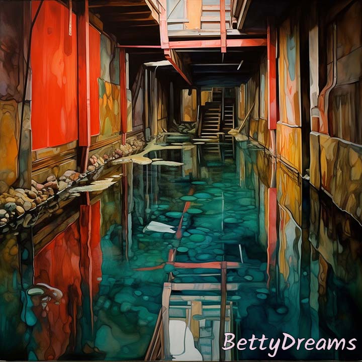 Water Puddles in the Basement