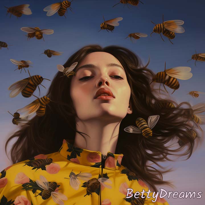 bee flying 