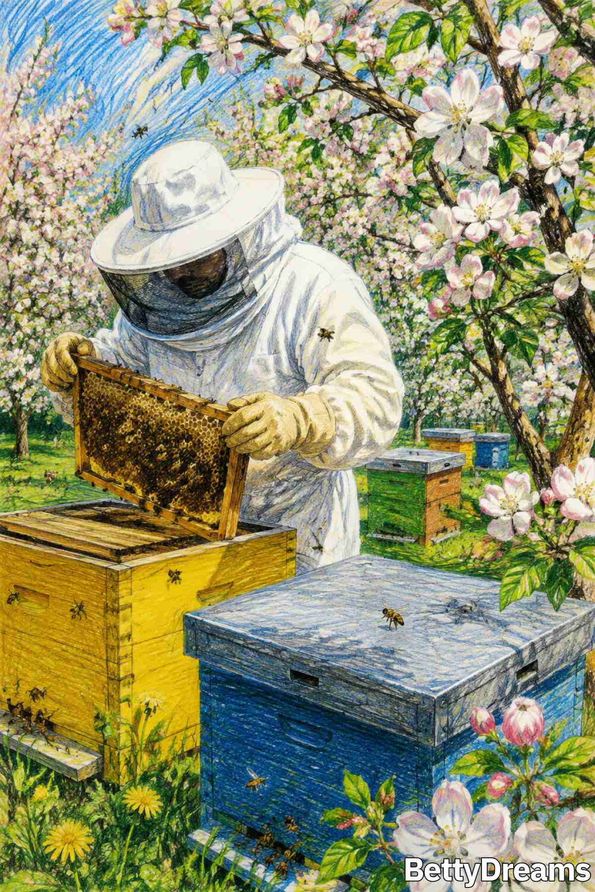 dreaming about bees
