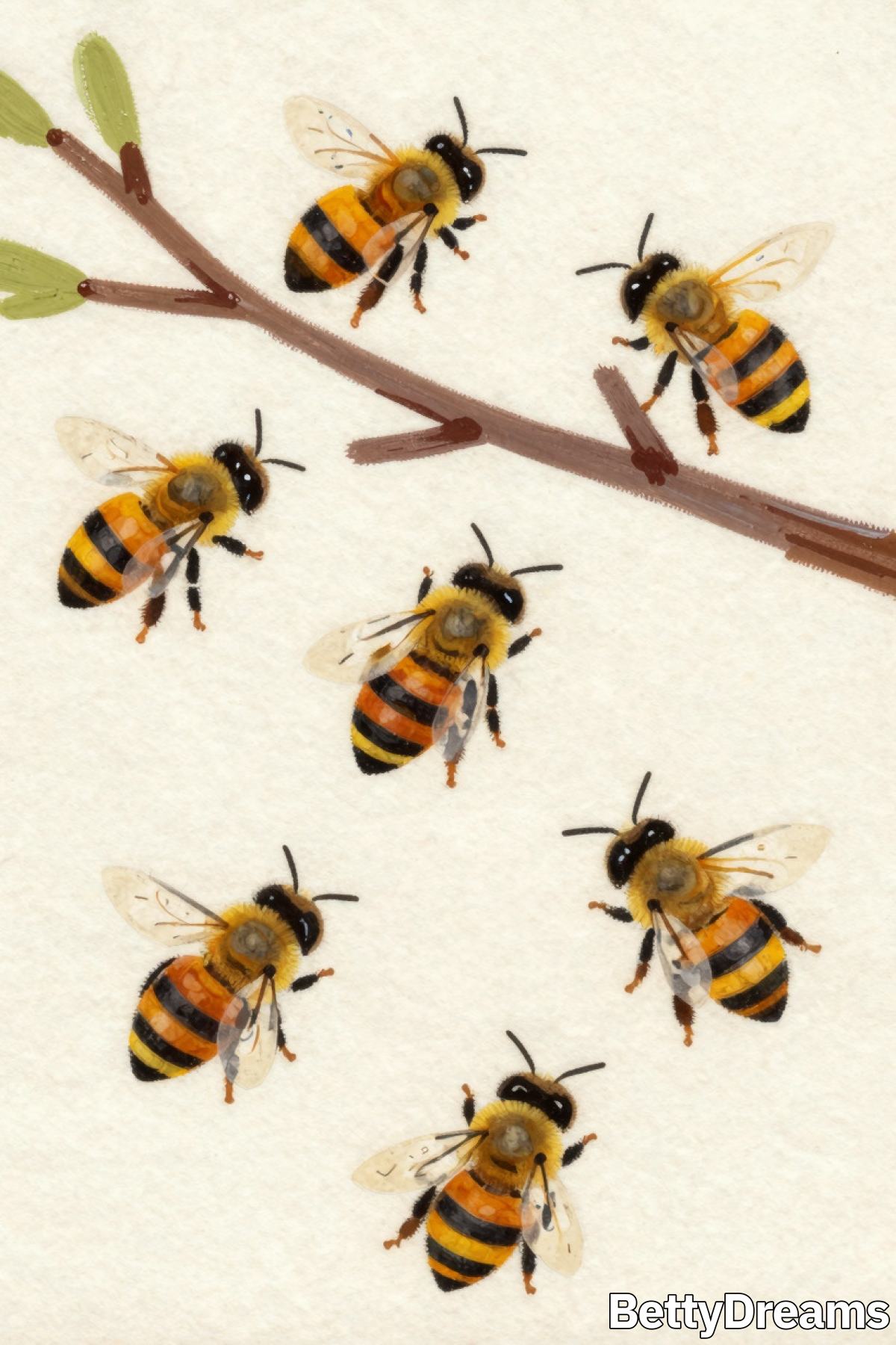 dreaming of bees meaning