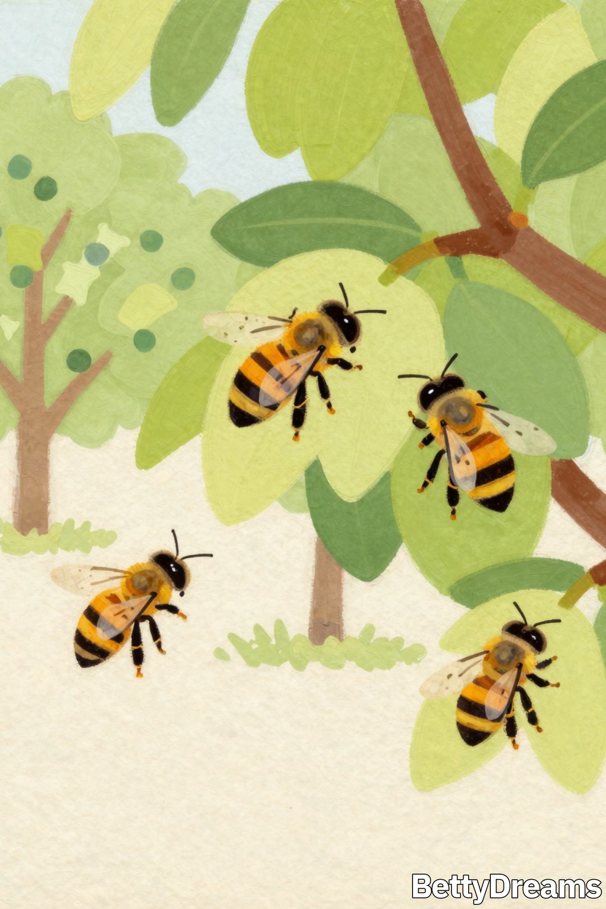 having a dream about bees