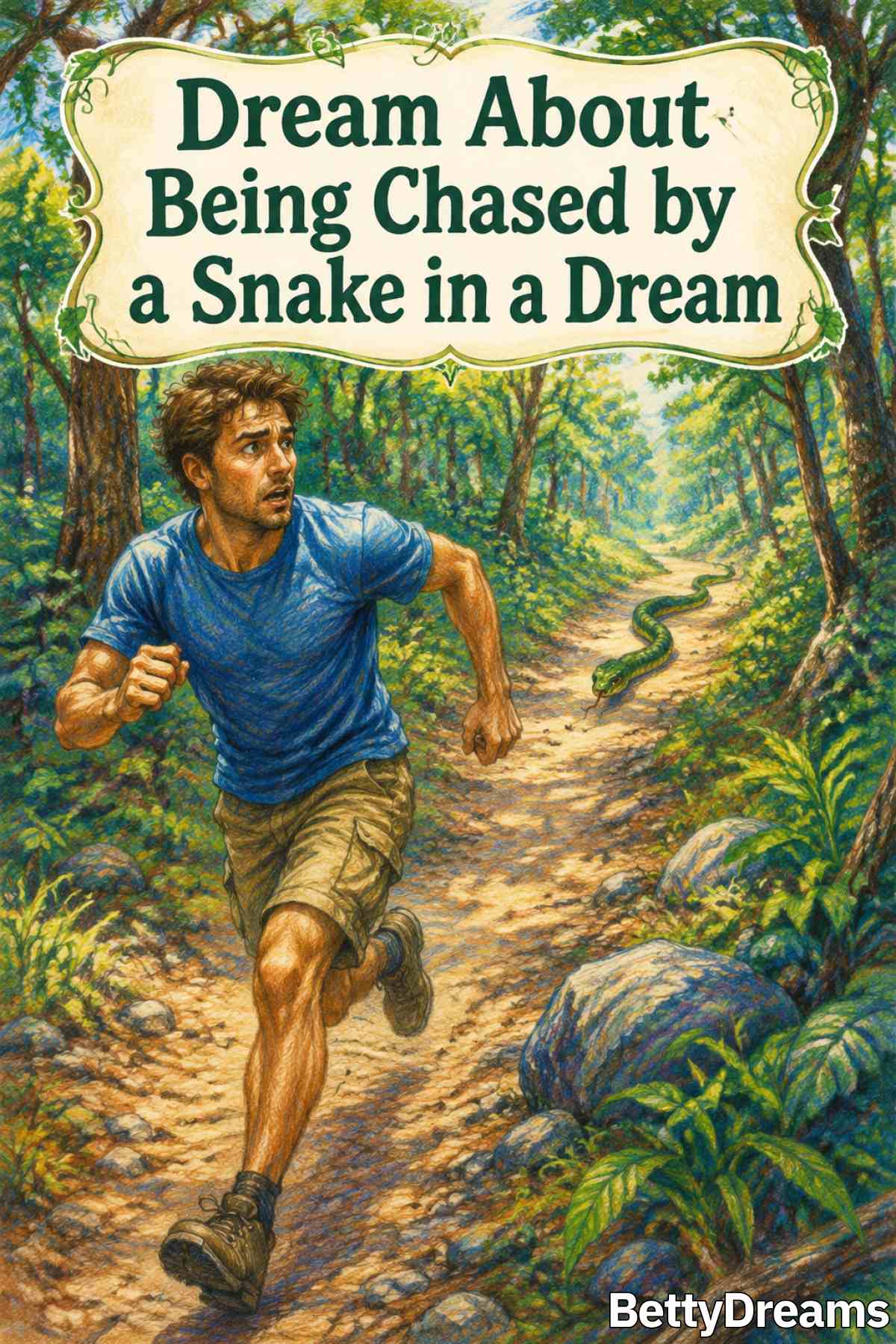 dream about being chased by a snake