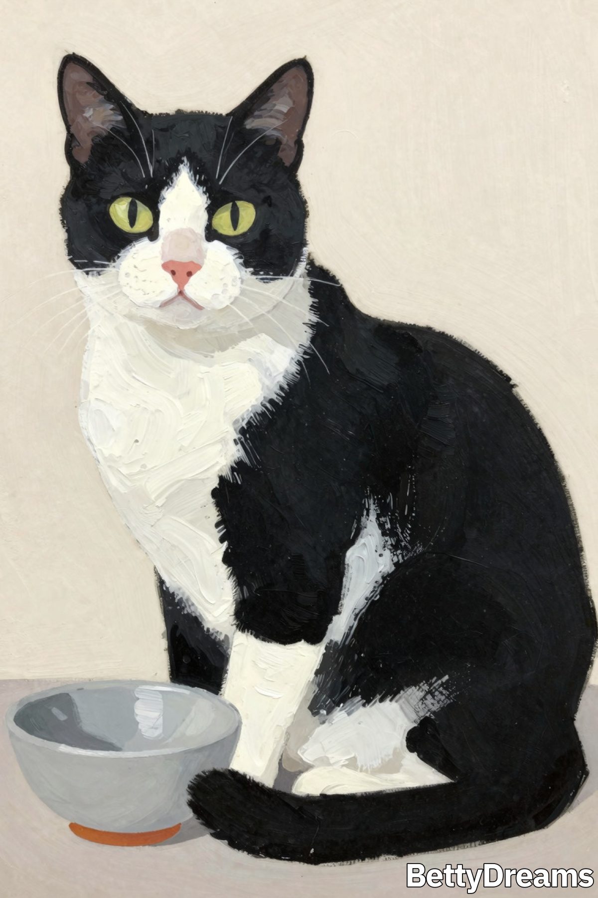 spiritual meaning of black and white cat dream