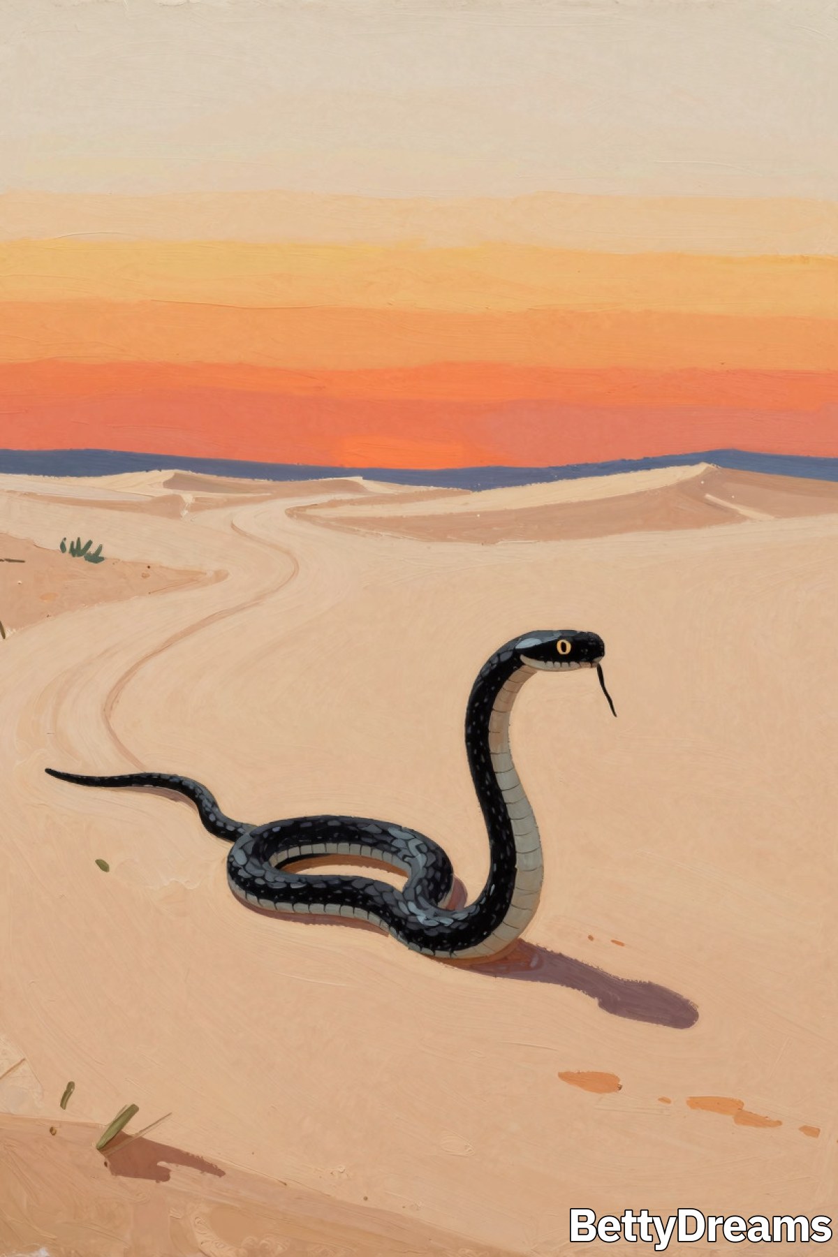 interpreting a black snake dream