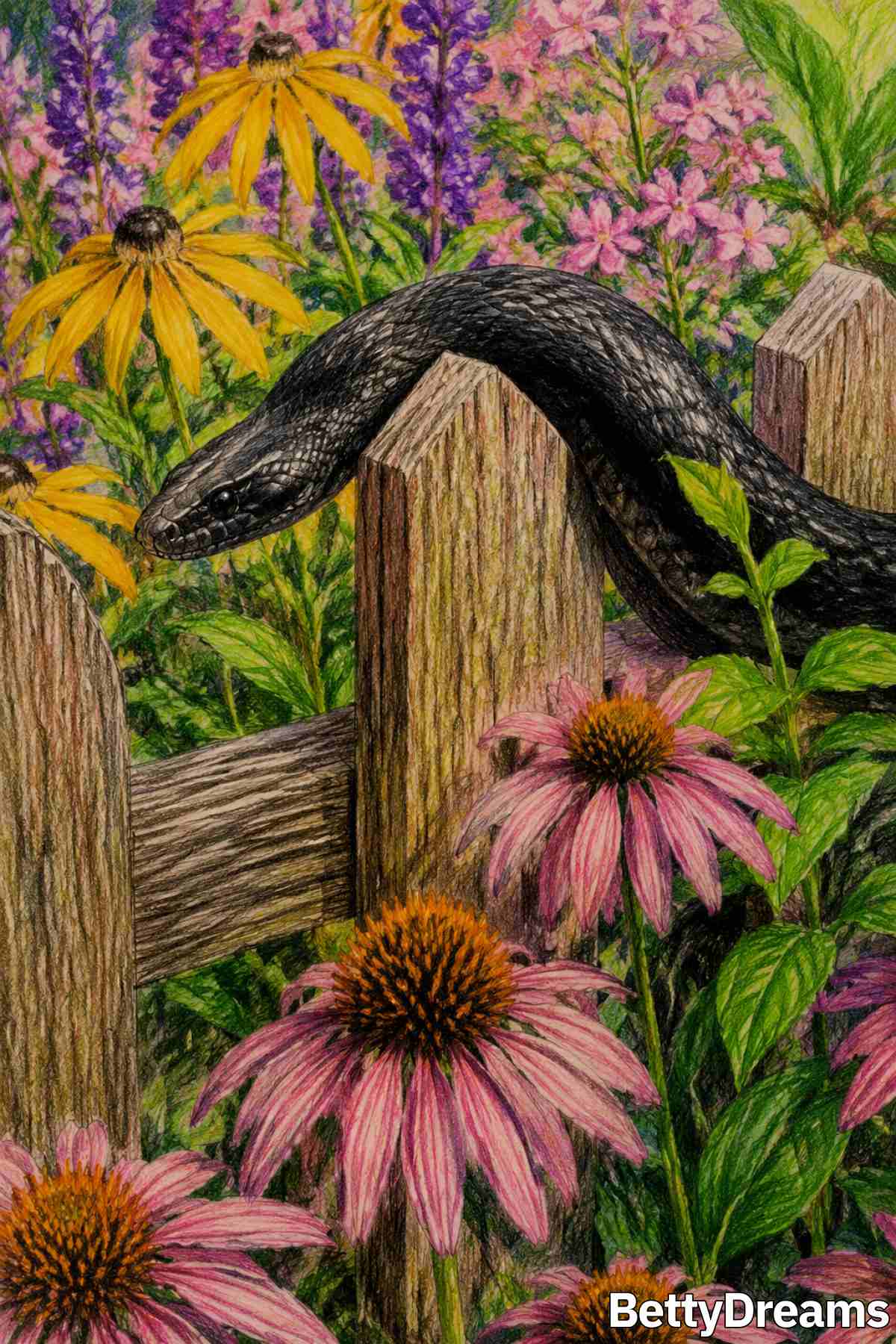 interpretation of black snake dreams