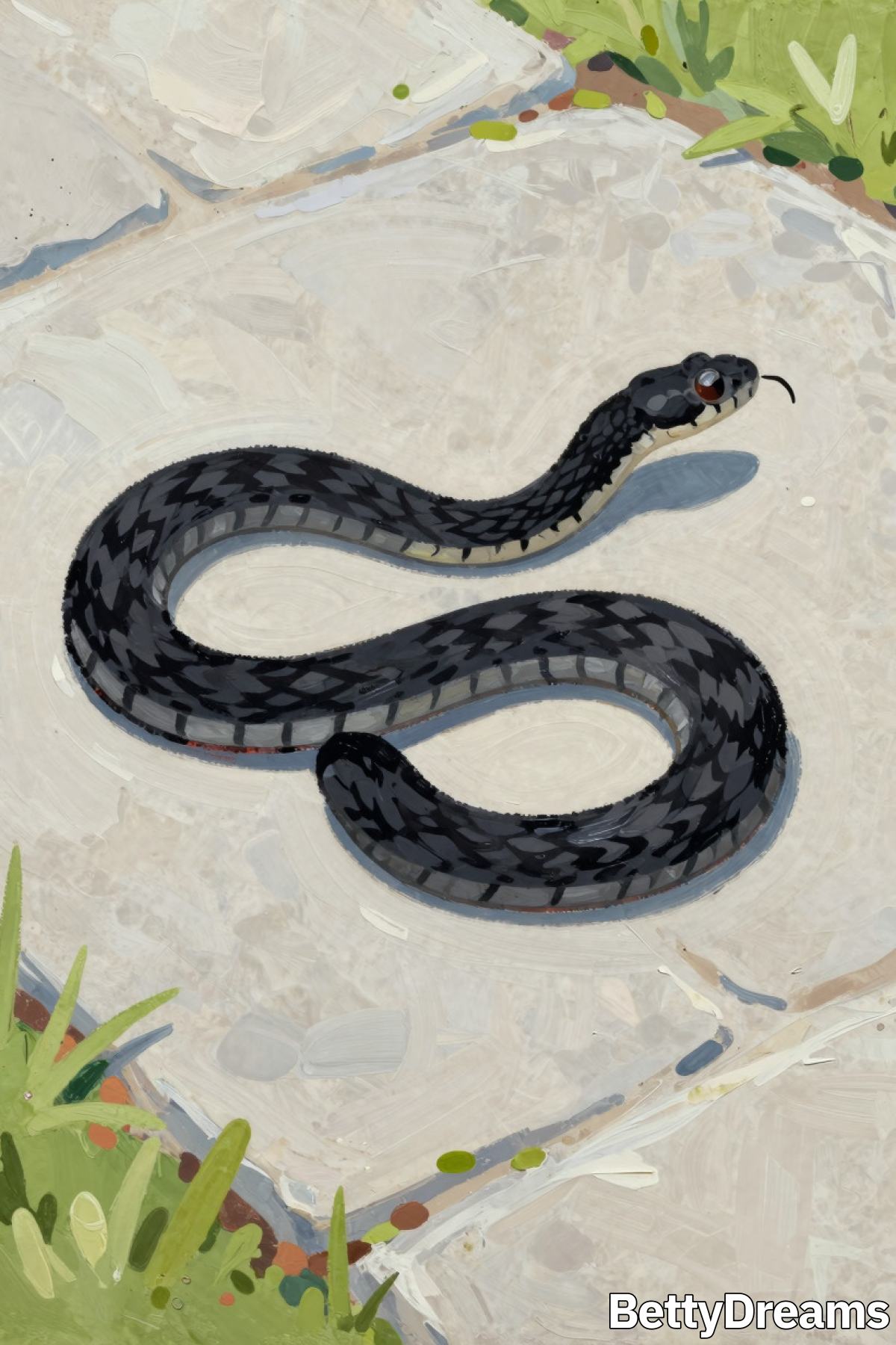 black snake in dream