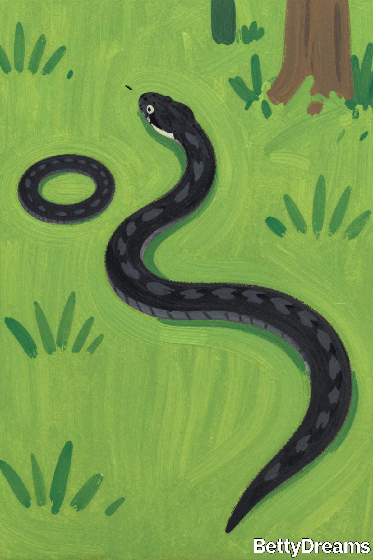 meaning of black snake in dream