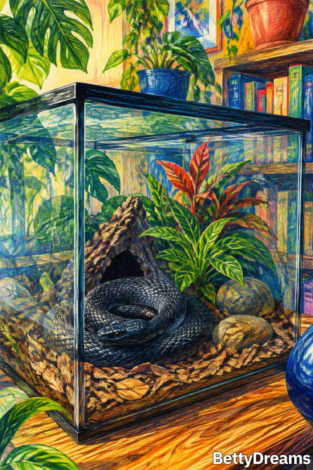 black snake in dream
