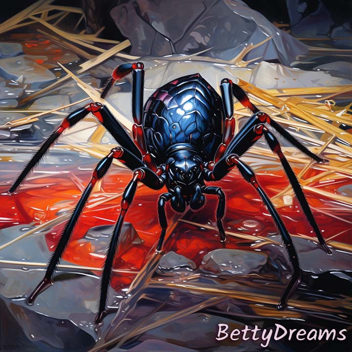 black widow in dream meaning