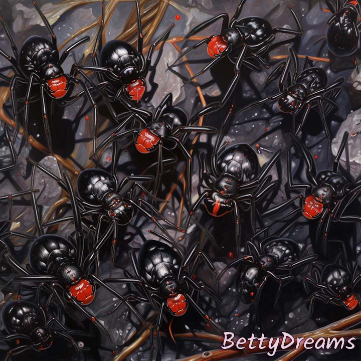 black widow in dream 