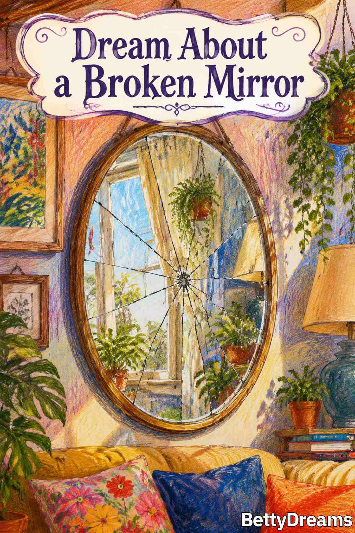 dreaming about a broken mirror
