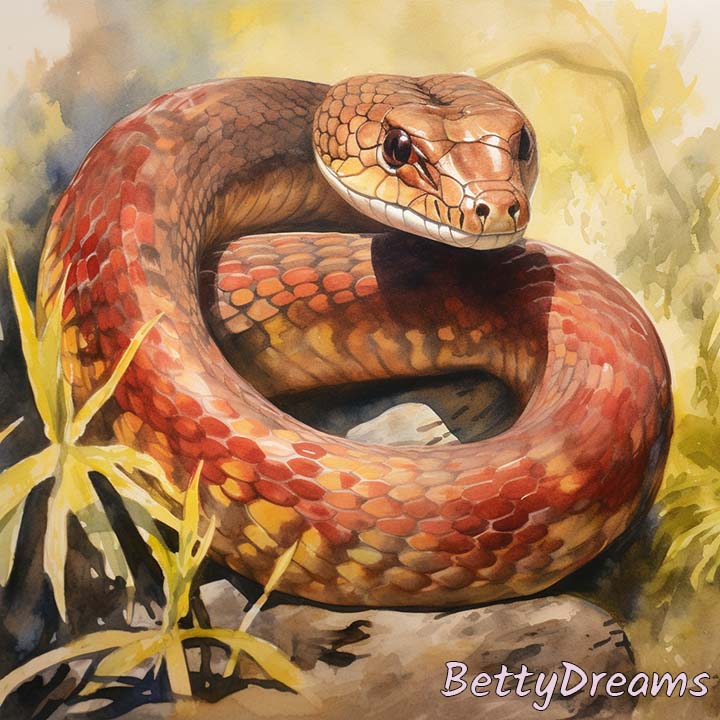 brown snake dream meaning