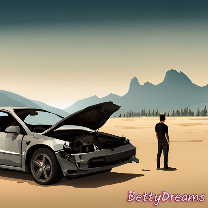 car broken