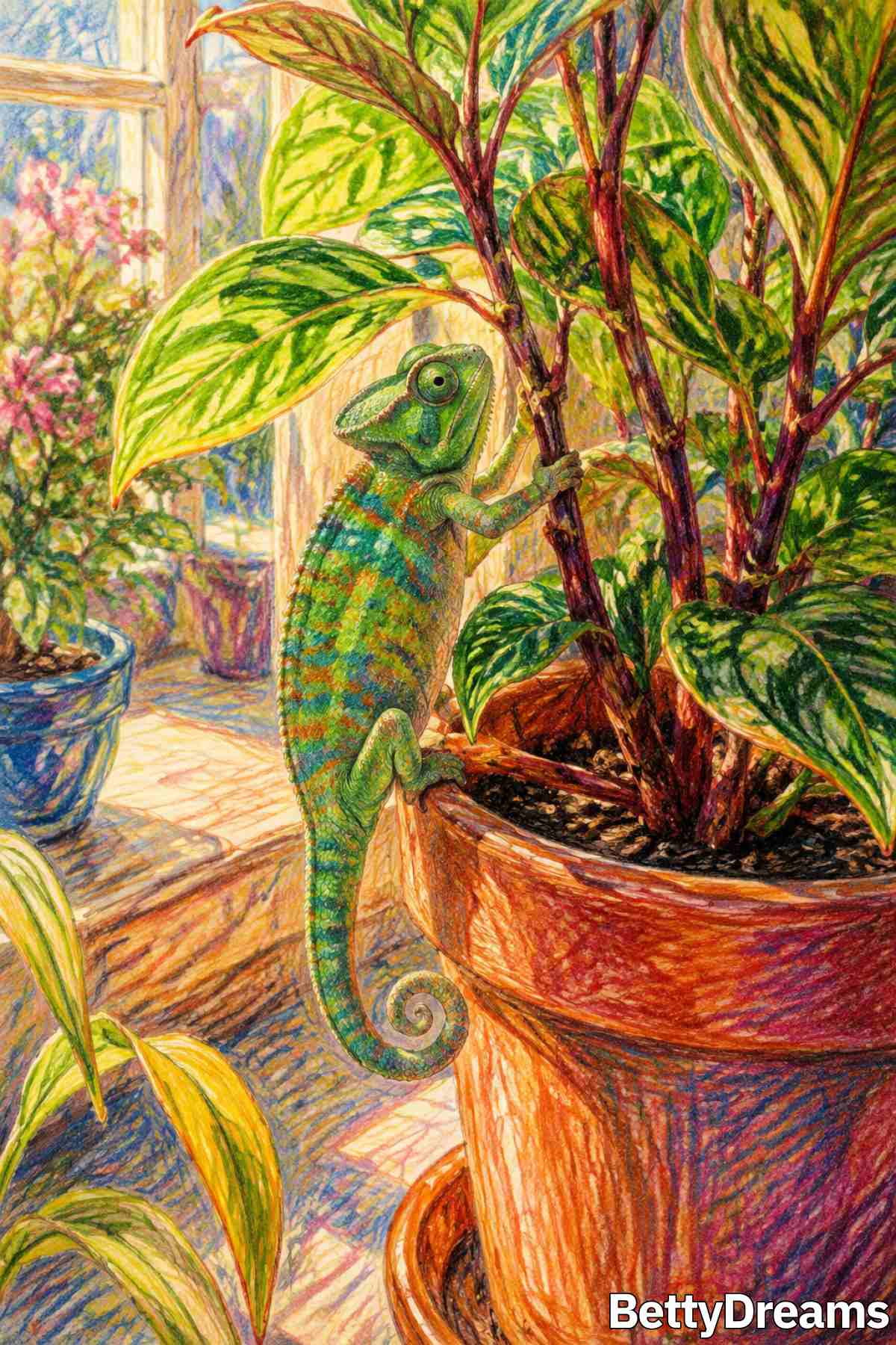seeing a chameleon in a dream