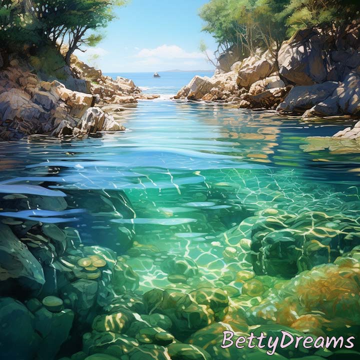 clear water
